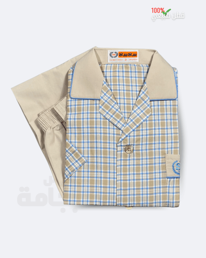 ⁦بجامة صيفي كلاسك 255⁩ - الصورة ⁦2⁩