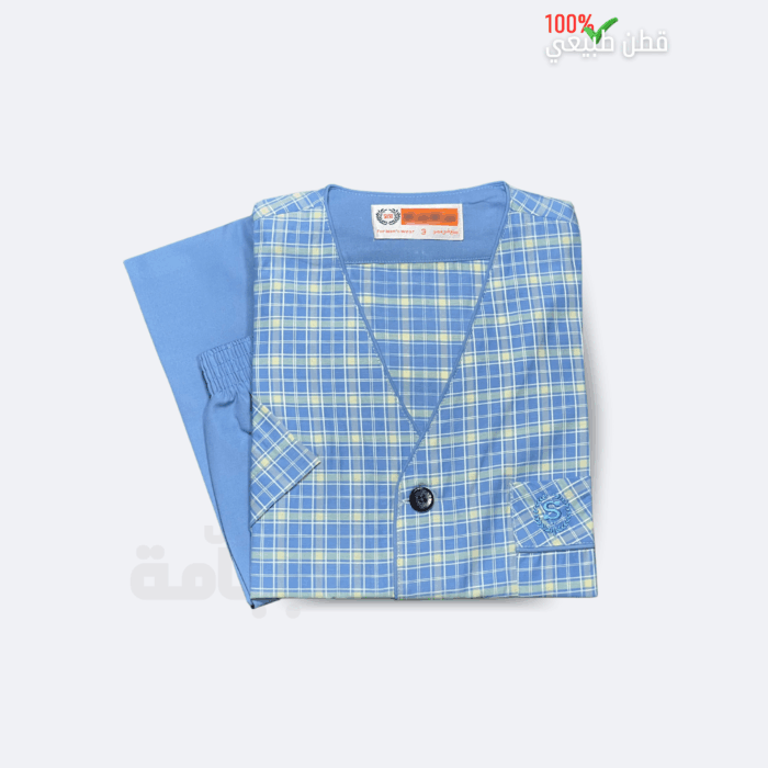 ⁦بجامة صيفي كلاسك 256⁩ - الصورة ⁦2⁩