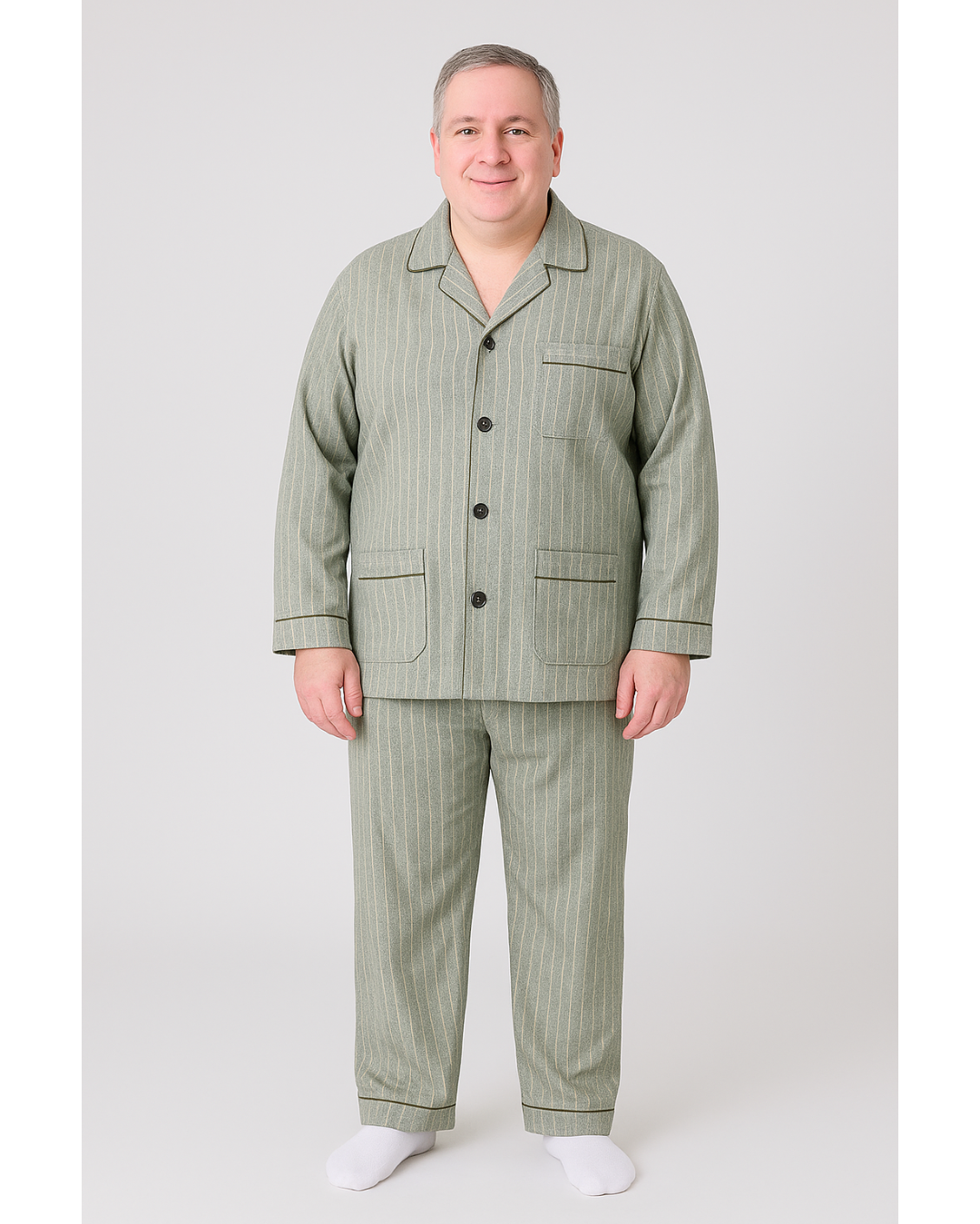 بجامة بيت شتائية كلاسيك بازة MODEL:5600