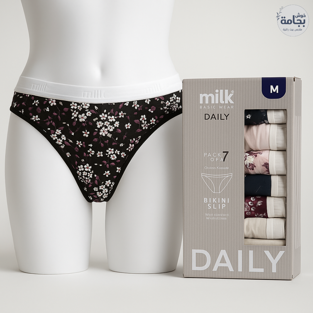 اندر نسائي بيكيني باكيت 7قطع BIK3