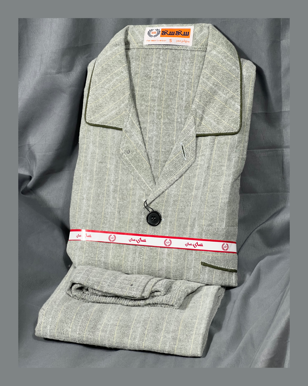 بجامة بيت شتائية كلاسيك بازة MODEL:5600 - الصورة 3