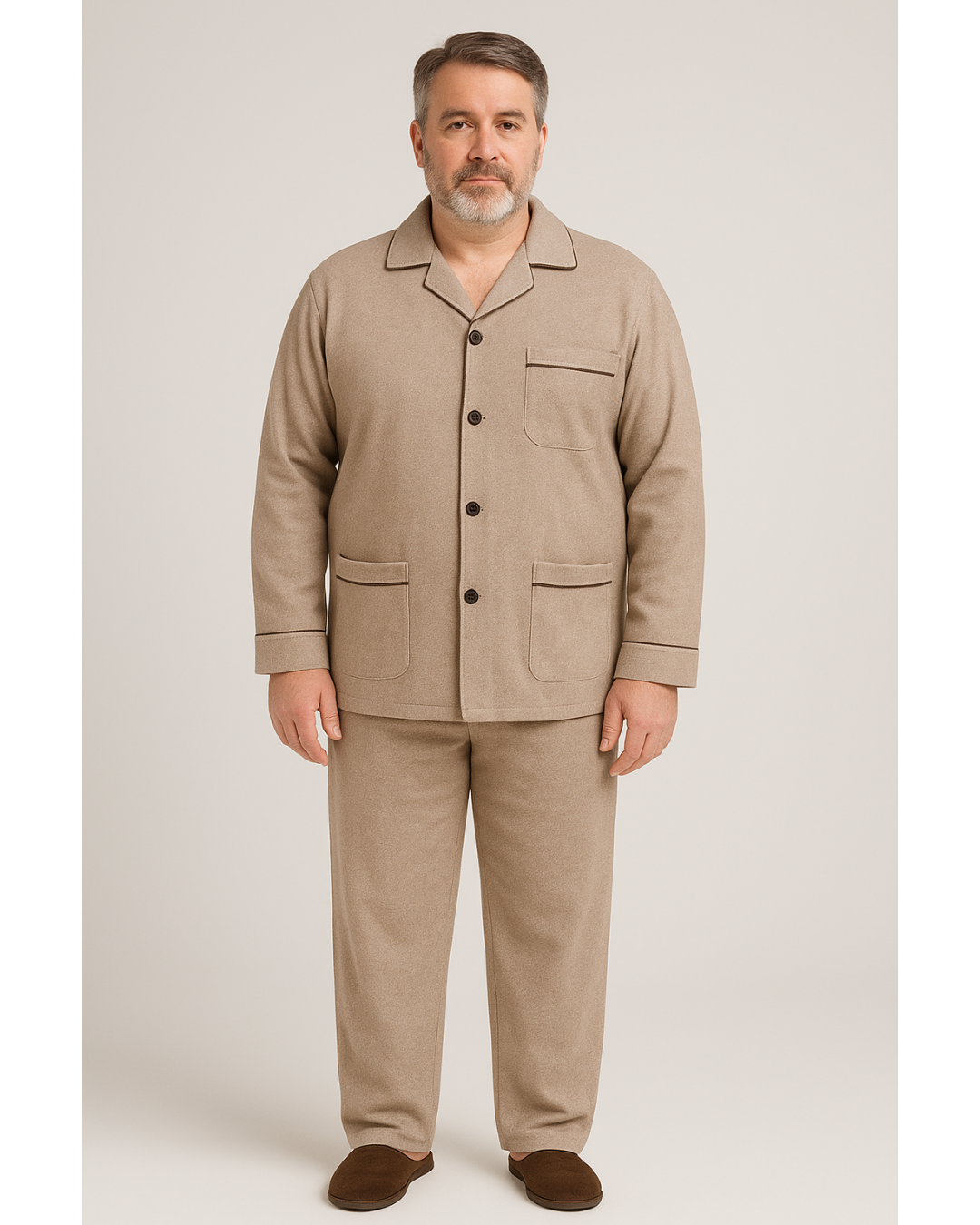 بجامة بيت شتائية كلاسيك بازة MODEL:5800