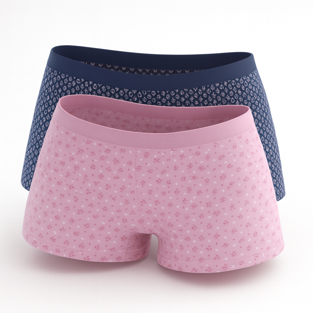 اندر شورت نسائي باكيت قطعتين ملون G478/2PICE