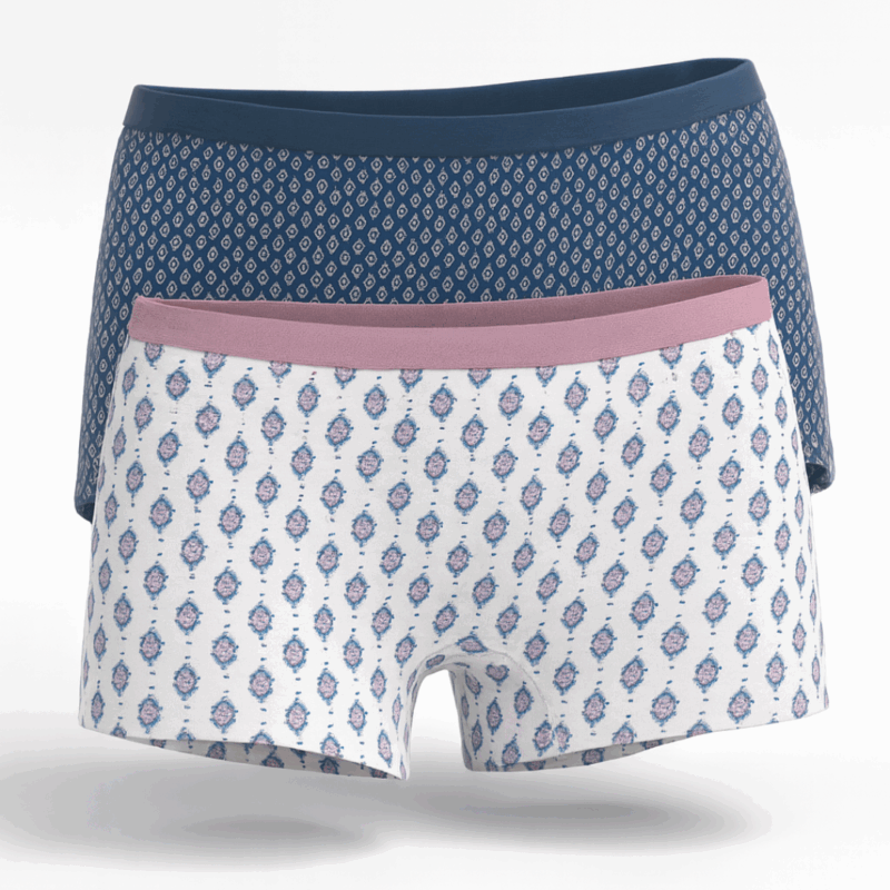 اندر شورت نسائي باكيت قطعتين ملون G478/2PICE