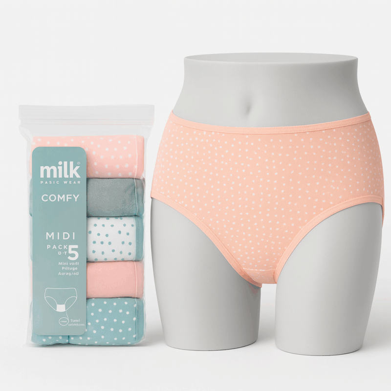 اندروير ميدي COMFY باكيت 5 قطع