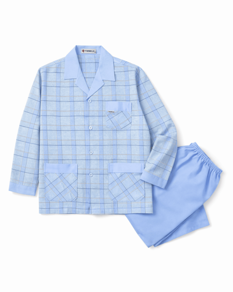 بجامة بازة شتوي فلانيل بجامة بيت رجالي