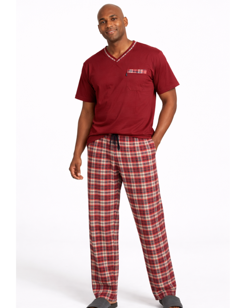 بجامة رجالي بجامة قطن ملابس نوم