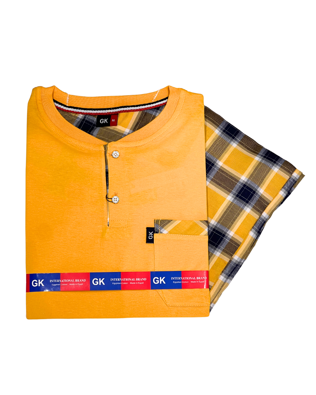 بجامة قطن صيفي رجالي بجامة رجالي